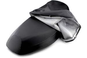UCUNJIA 1 PCC Coprisella Scooter Coprisella Moto Cuscino Sella Moto Protezione per Sedile Impermeabile Flessibile Universale per Moto con Fascia Elastica Adatta