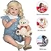 Produktbild RENYAYA 70cm handgemachte Lifelike Doll Full Body Silikon Baby Doll Toys für Mädchen Realist Vinyl Toddler Reborn Puppe Birthday Geschenke-Requisiten
