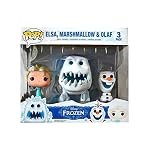Funko Pop Pack Elsa, Olaf y Malvavisco (Frozen)