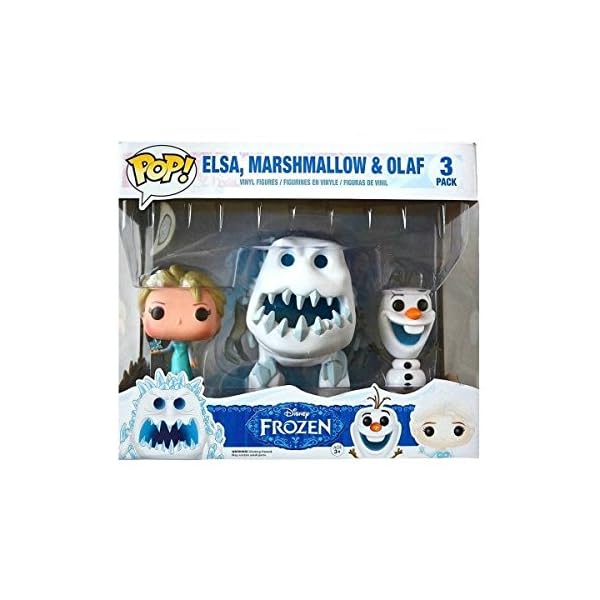Funko Pop Pack Elsa, Olaf y Malvavisco (Frozen) Funko Pop Frozen