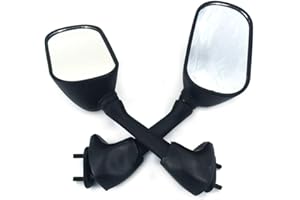 FAST PRO FastPro Moto côté Noir Vue arrière Miroir YZF R6 R6s R1 Moto miroirs