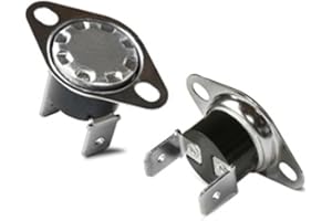 SENSORSHOP24 Bimetall Temperaturschalter - Thermostat - Öffner/Schließer - 30°-180°C