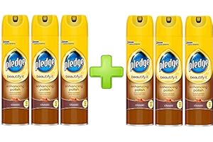 PLEDGE CLASSIC Pledge "Classic" Wood Polish 6X 250ml UKB Multi Pack Offer.