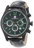 Constantin Durmont Herren-Armbanduhr Focus Analog Automatik Edelstahl Beschichtet CD-FOC-at-IPIPIPBK-GR