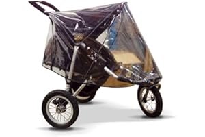 COVERANDCARRY Rain Cover for Out'n'About Nipper 360 Single, fits All Versions Made in The UK from Supersoft Clear PVC.A Little More Money a lot More Quality!!