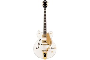 Gretsch G5422TG Electromatic Classic Hollow Body Double-Cut Bigsby Snowcrest White - Chitarra semiacustica