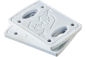 Krux Skateboard Riser Pads White