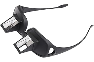kuryt Prism Glasses Upside Down Goggles 1PCS Lazy Glasses for Maximum Eye Neck Shoulder Protection for Reading Lay Down Tv Glasses for Watching TV in Bed Home Beach