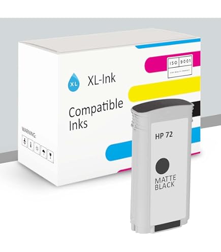 Cartucho HP 72 Amarillo Compatible - 130 Ml Para Impresoras HP Designjet T1100, T1200, T1300 Y Más
