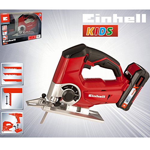 Preisvergleich Produktbild Unbekannt Einhell KIDS Akku Stichsöge, auswechselbare Sögeblötter, 27x18cm: Kinder Spielzeug Söge Spielwerkzeug Kinder Werkzeug