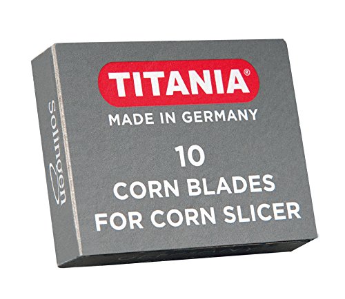 Titania Spare Blades for Slicer, Skin Card Pack of 1 x 18 g
