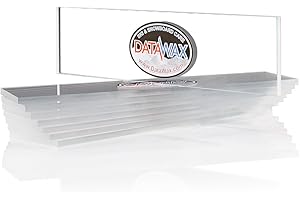 DataWax Acrylic Snowboard Wax Scraper