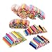inkint 150pcs Nail Art Tips Fimo Rods Manicure Polymer Clay Canes Stickers DIY Decoration For Nail Cute Design