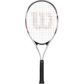 Wilson Fusion XL Tenis Raketi, Acemi Tenis Oyuncuları İ&ccedil;in B&uuml;y&uuml;k Boy Yetişkin Raketi, Daha İyi Tepki Verme İ&ccedil;in V-Matrix Tekn
