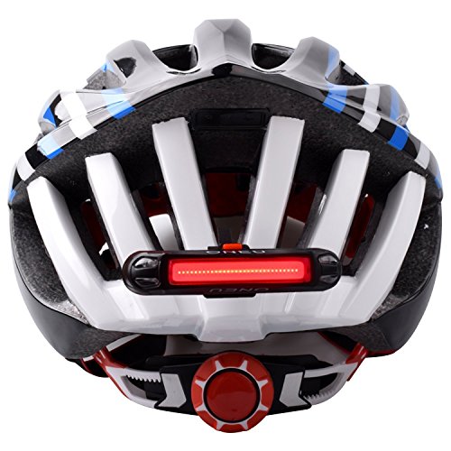 ONEU Fahrradbeleuchtung, Fahrrad Rücklicht, 100 Lm Wiederaufladbare LED Wasserdicht Sport Fahrradlicht 6-Modus - 6
