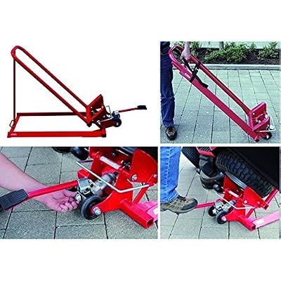 Arnold 6031-X1–0013 Pelle pour tracteurs à gazon et tondeuse autoportée – Hydraulique, rouge
