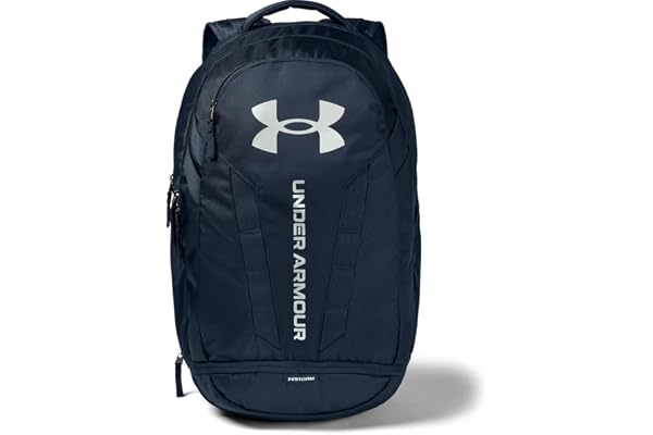 Under Armour Sac à Dos Unisexe Hustle 5.0, Durable et Confortable résistant à l'eau, Sac à Dos pour Ordinateur Portable