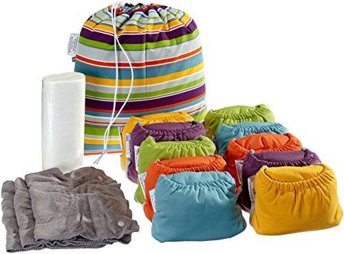 Close Pop-In 321905 Cloth Brights – Bamboo Minkee Middle Box – 10 Pack