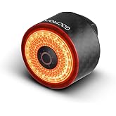 Gaciron LOOP-100 (Carbon) Smart Brake Bike Backlight, Carbon Body, IPX6 Waterproof, USB-C Charger, 100 Lumens