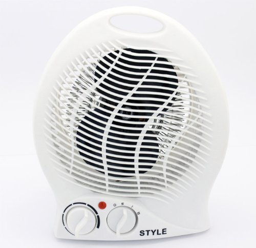 Calefactor aire caliente 1000/2000w funcion ventilador (aire fresco) termostato