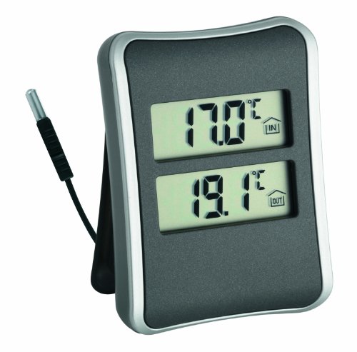 TFA Dostmann digitales Innen-Aussen-Thermometer 30.1044 - 2