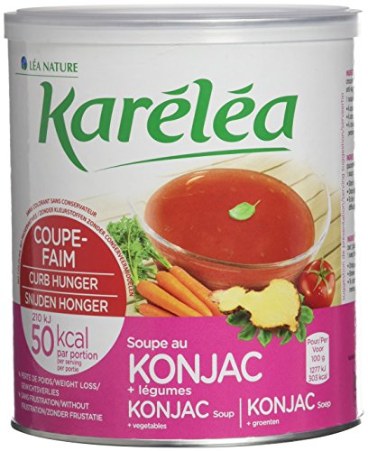 Karéléa soupe coupe-faim au Konjac et légumes Pot de 300g Lot de 2
