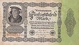  Generic Deutsches Reich Rosenbg: 79a, Gebraucht (III) Reichsdruckerei Braune Kontrollnummer 1922 50.000 Mark (Banknoten für Sammler)