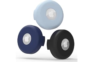 Pawinner Silikonskydd för Airtag hundhalsband 3 stycken | attentät silikonhållare kompatibel med Apple Airtag GPS Finder, silikonskyddsfodral för husdjur katter hundhalsband