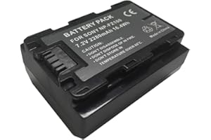 XITAIAN 7.2V 16.4Wh 2280mAh NP-FZ100 Repuesto cámara Batería para Sony A9 A7III A7RIII Cameras and VG-C3EM Grip