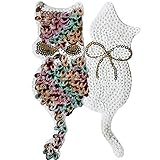 Sie können die Löcher verdecken, um Ihre Kleidung mit diesem Blumen Applikationen material wieder herzustellen; Schöne gestickte Blumen machen Sie charmanter und attraktiver.