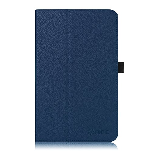 Fintie Huawei MediaPad T1 8.0 Hülle – Slim Fit Kunstleder (Folio) Schutzhülle Tasche Case Cover Standfunktion und Stylus-Halterung für Huawei MediaPad T1 8.0 Zoll 3G / WiFi Tablet-PC, Marineblau - 9
