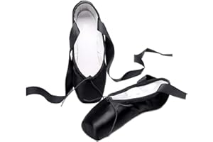 TANGDAO Zapatillas de Ballet Santén para Niña Zapatos de Ballet para Chica Zapatillas de Danza de Punta para Mujeres Zapatos de Baile
