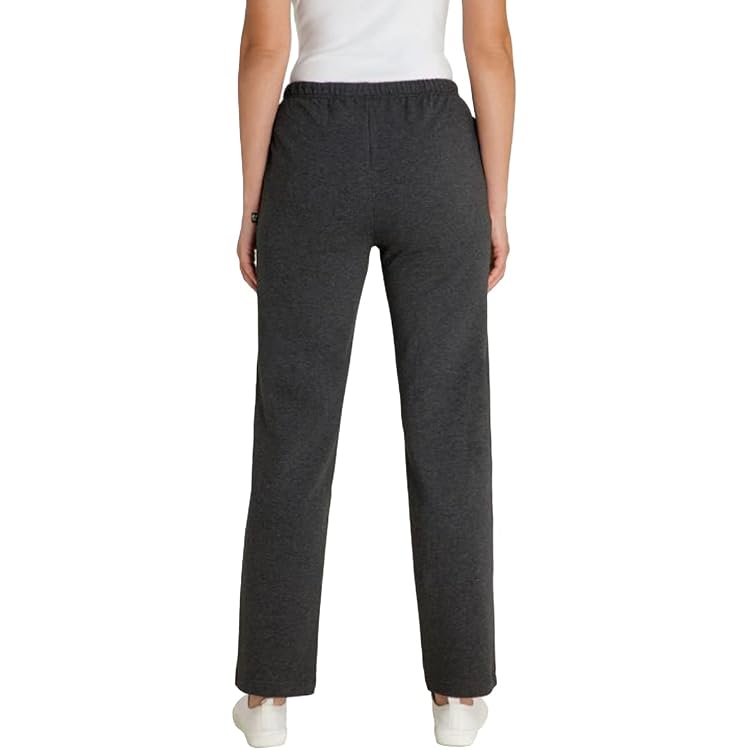 Hajo Stay Fresh – Pantaloni Sportivi Jogging Donna, Modello 10008, Colore Tinta Unita, Con Tasche Con Cerniera E Vita Regolabile