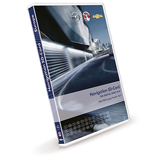 VAUXHALL OPEL CHEVROLET NAVIGATION SD CARD MAP EUROPE 2016-17 WEST NAVI 900/600