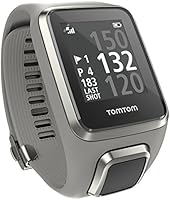 TomTom GOLFER 2 Large Strap GPS Golf Watch - Light Grey