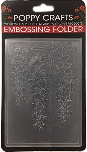 Poppy Crafts Embossing Folder Leaves