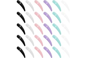 LICHUANUK Mini spatola per trucco Cura della pelle Applicatore cosmetico per il viso Cucchiaio per maschera per il viso Crema Lozioni Idratanti, 30 pièces multicolores