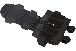 DONGKER MEROURII Custodia Batteria Casco, Borsa Batteria Casco Tattica 600D Nylon, Riprese Escursioni Campeggio