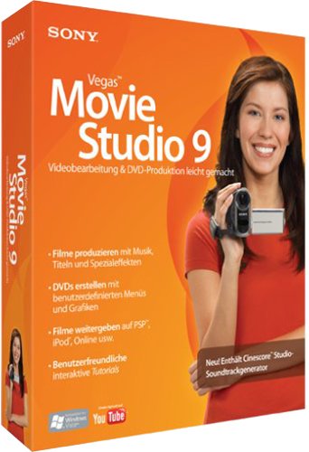 Preisvergleich Produktbild Sony Vegas Movie Studio 9