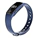 Produktbild Witmoving Armband Fitness Tracker mit Bluetooth 4.0 Herzfrequenz Monitor Wristband Watch Uhr für Android IOS Smart Phones(Blau)