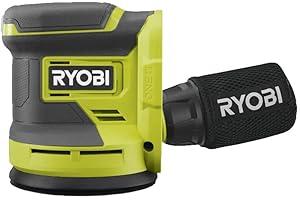 RYOBI - Ponceuse excentrique 18 Volts ONE+™ 125 mm + 3 abrasifs - RROS18-0