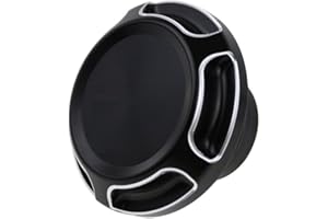 HDBUBALUS Motorcycle Drive Fuel Gas Tank Cap Cover Contrast Cut Fit for Harley Sportster XL 1200 883
