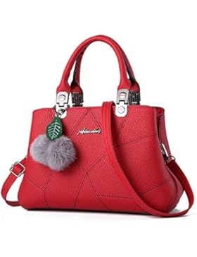 Barwell Damen Handtasche lässig Umhängetasche Taschen Frauen PU-Leder Schultertasche