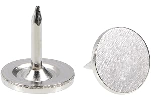 QUARKZMAN 30 st 9,5 mm x 10 mm platt huvud, dekorativa möbelspikar, möbelstift, möbelstift, soffa, tsommar