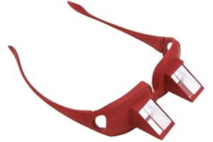 INCEPTION PRO INFINITE Lunettes d'assurage d'escalade pour la Vision Horizontale - Unisexe pour Homme et Femme - Rouge