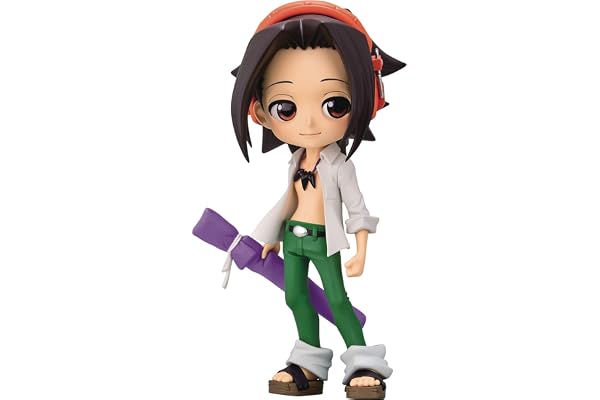 Banpresto Shaman King - YOH Asakura - Figurine Q Posket 14cm Ver.A Cranberry 198756
