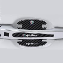 8 Pellicole Protettive Per Maniglie Porte Alfa Romeo Junior 2024-2025 - Antigraffio, Facili Da Applicare