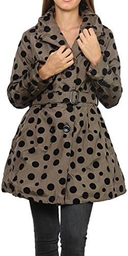 Miss Red: Quilted, Pea Coat, Sizes Up To XXL -  Beige - XL