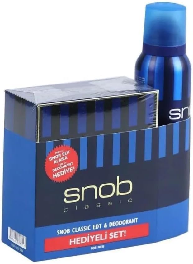 Snob Classic Eau De Toilette & Deodorant Seti