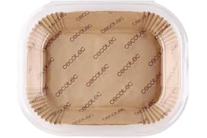 Cecotec Carta Forno per Friggitrice ad Aria - Air Fryer Cecofry TwinBucket Paper Pack Accessories. 150 Pezzi per Air Fryer, Pratici e Compatibili con Friggitrici a Secchio 4,5L, per una Cottura Sana